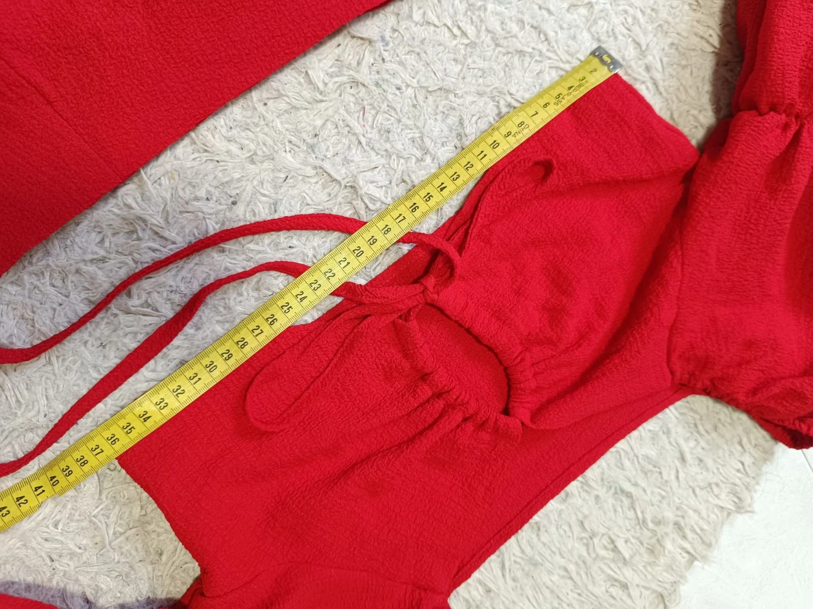 Rode rok en croptop set. Dames rok en top set – photo 9
